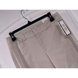 DOCKERS Women's Size 2 Uniform Pants Khaki/Beige 166007‎ Original Fit Reg Rise
